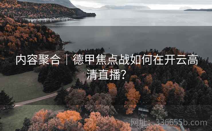 内容聚合｜德甲焦点战如何在开云高清直播？  第2张