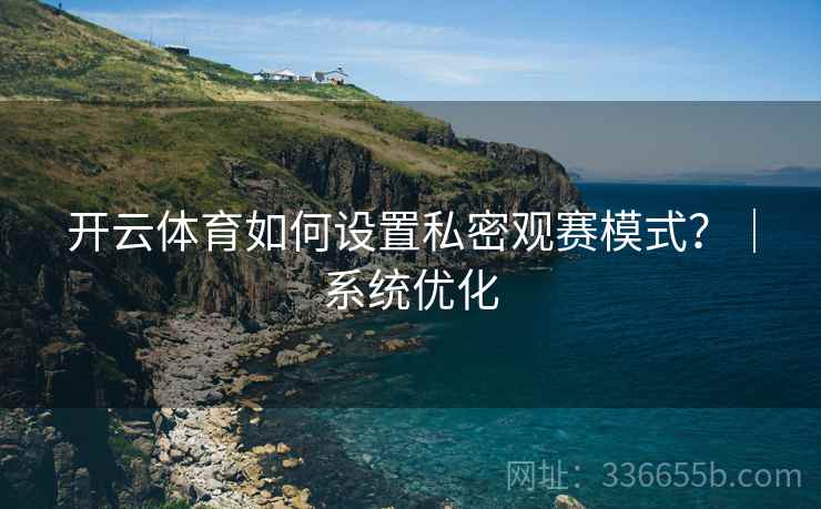 开云体育如何设置私密观赛模式？｜系统优化